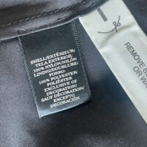 NWT Ann Taylor Black Lace Overlay Corset Look A-Line Dress Women's size 10 - Picture 10 of 16